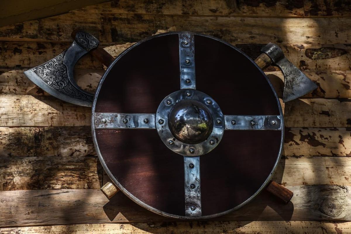 El descanso de Odín ¡Una auténtica posada vikinga! Mataelpino Extérieur photo