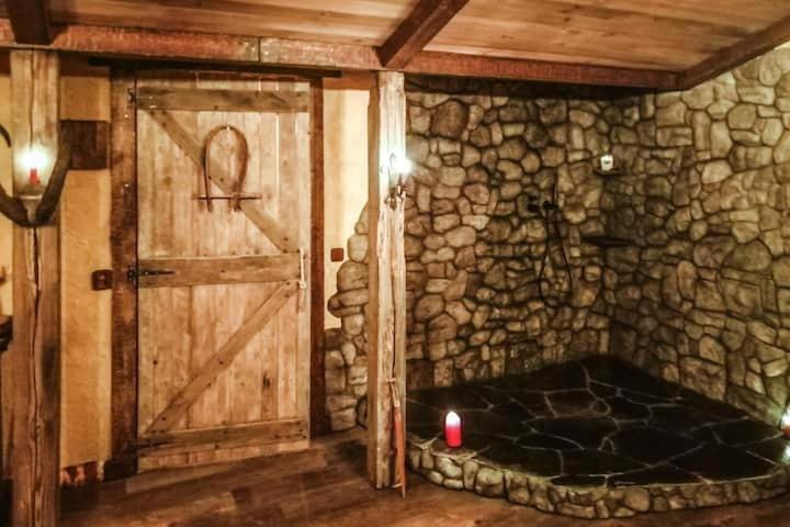 El descanso de Odín ¡Una auténtica posada vikinga! Mataelpino Extérieur photo
